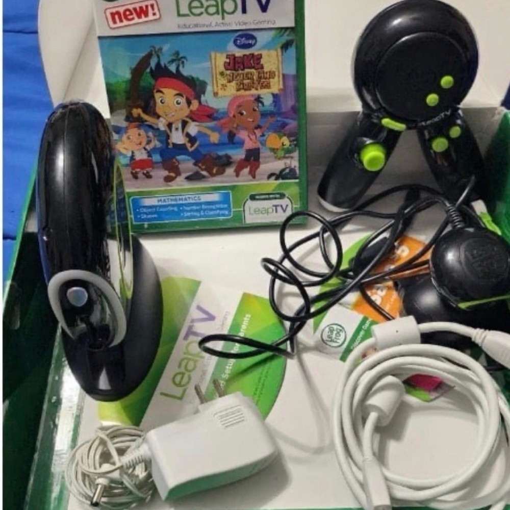 LeapTV Educational Gaming System - Black and Green